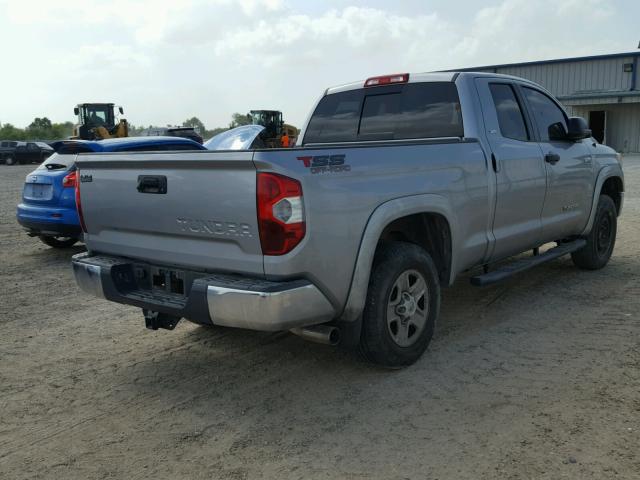 5TFRY5F16EX165191 - 2014 TOYOTA TUNDRA DOU CHARCOAL photo 4