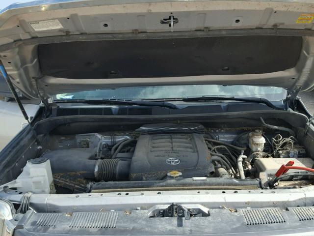 5TFRY5F16EX165191 - 2014 TOYOTA TUNDRA DOU CHARCOAL photo 7