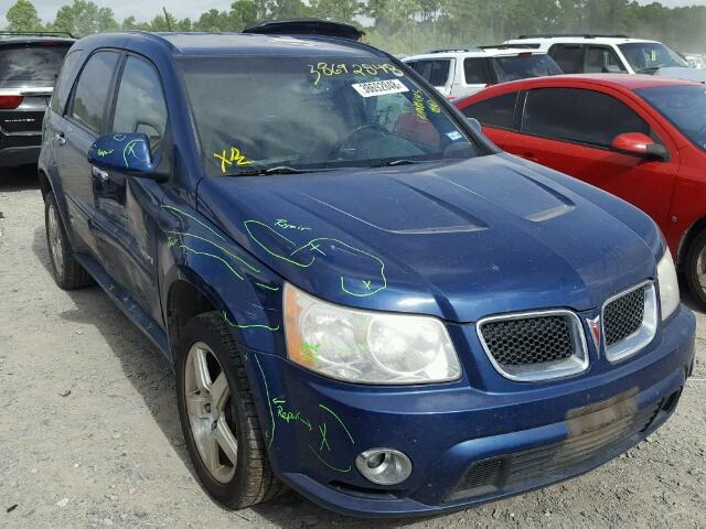 2CKDL537086297832 - 2008 PONTIAC TORRENT GX BLUE photo 1