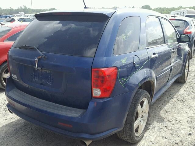 2CKDL537086297832 - 2008 PONTIAC TORRENT GX BLUE photo 4