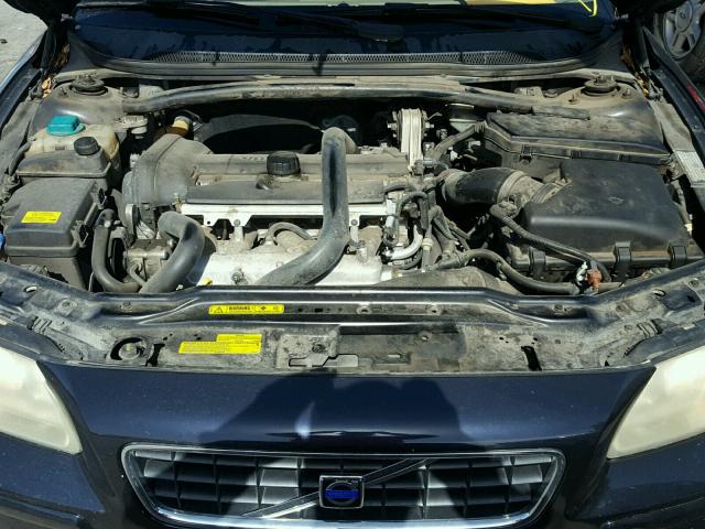YV1RS592952437732 - 2005 VOLVO S60 2.5T BLUE photo 7