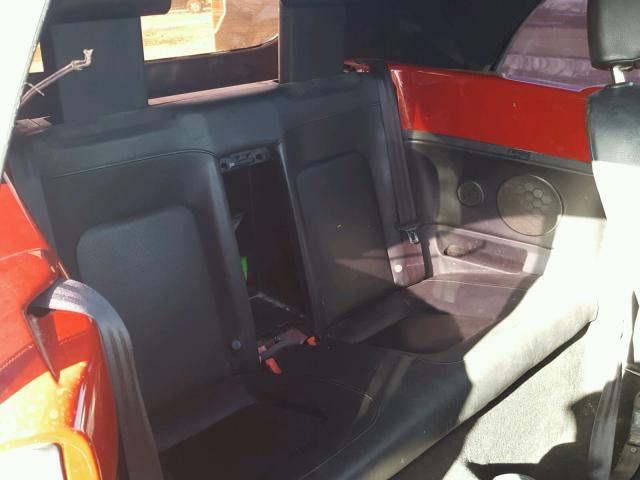 3VWPG31Y38M409454 - 2008 VOLKSWAGEN NEW BEETLE წითელი ფოტო 6