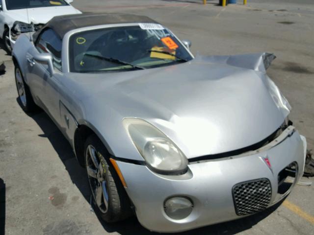 1G2MB35B26Y119027 - 2006 PONTIAC SOLSTICE SILVER photo 1