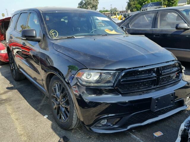 1C4SDJCT8FC837630 - 2015 DODGE DURANGO R/ BLACK photo 2