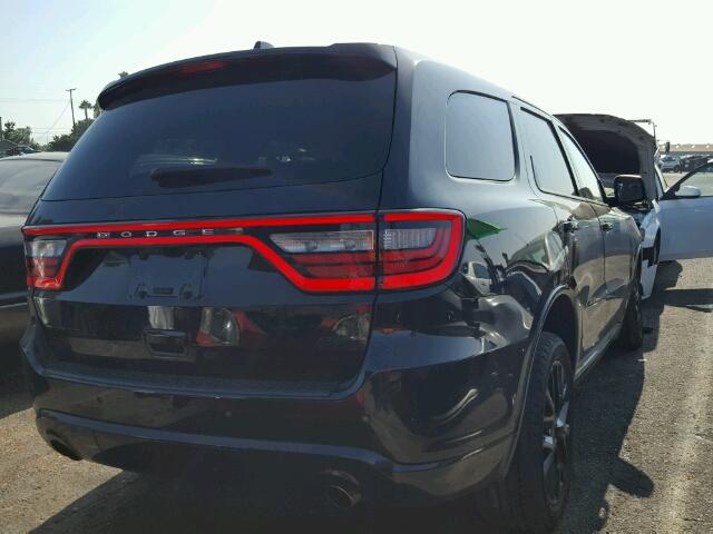 1C4SDJCT8FC837630 - 2015 DODGE DURANGO R/ BLACK photo 4