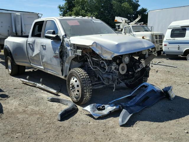 3C63RRHL9EG123683 - 2014 RAM 3500 SLT SILVER photo 1