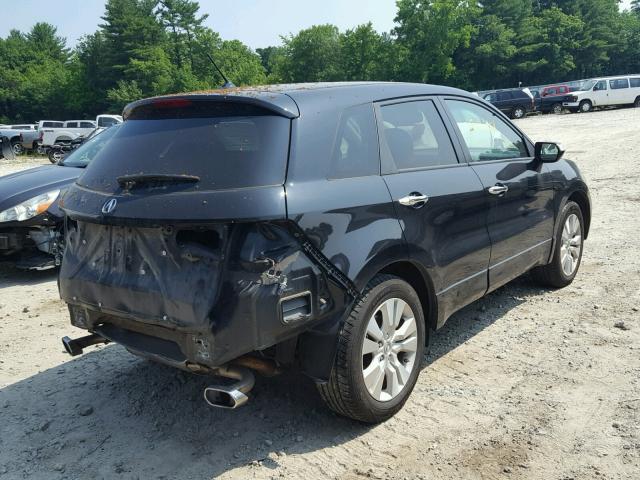 5J8TB1H28BA007523 - 2011 ACURA RDX BLACK photo 4