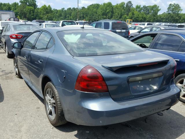 2G2WP552161193709 - 2006 PONTIAC GRAND PRIX Синій фото 3