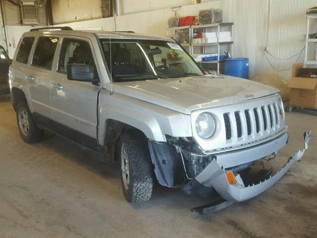 1J4NF1GB1BD229763 - 2011 JEEP PATRIOT SP SILVER photo 1