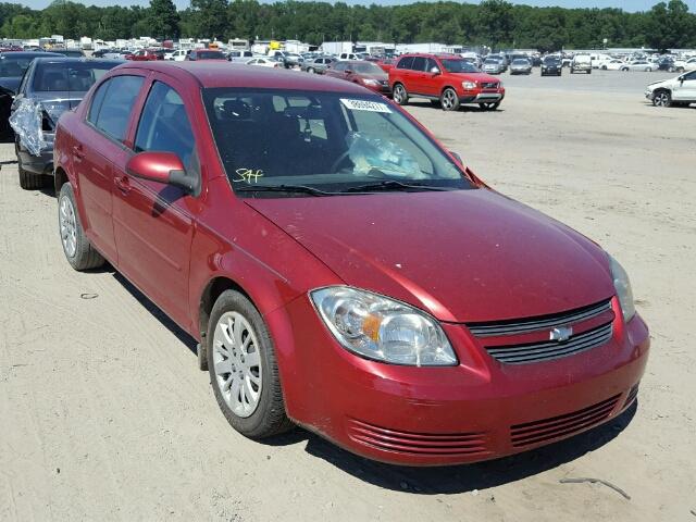 1G1AD5F51A7207135 - 2010 CHEVROLET COBALT 1LT RED photo 1