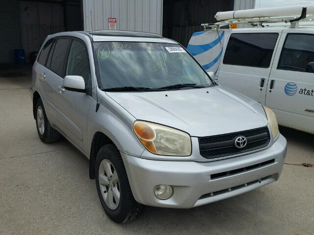 JTEGD20V540007425 - 2004 TOYOTA RAV4 SILVER photo 1