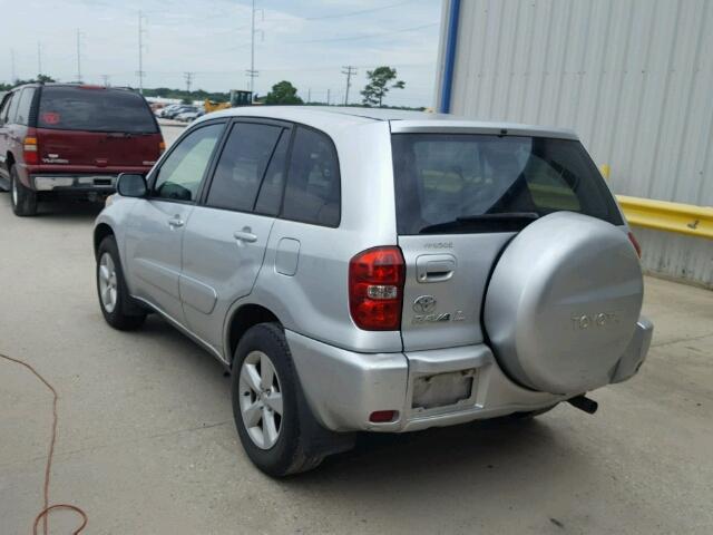 JTEGD20V540007425 - 2004 TOYOTA RAV4 SILVER photo 3