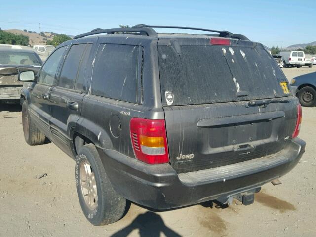 1J4GW68N7XC808218 - 1999 JEEP GRAND CHER GRAY photo 3