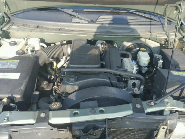 1GNDT13SX32145865 - 2003 CHEVROLET TRAILBLAZE GREEN photo 7