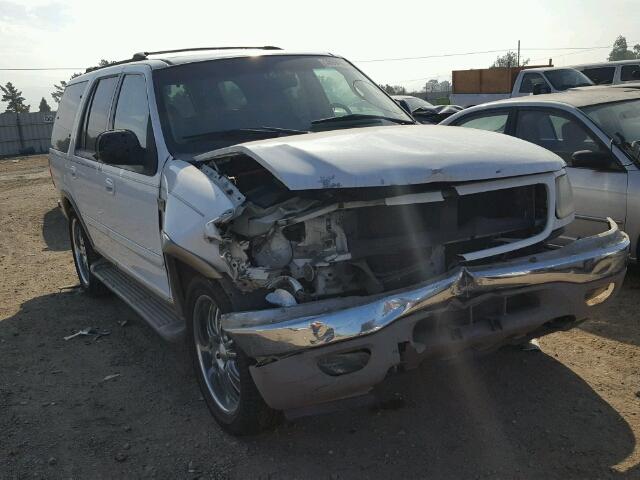 1FMPU18L31LA12162 - 2001 FORD EXPEDITION WHITE photo 1