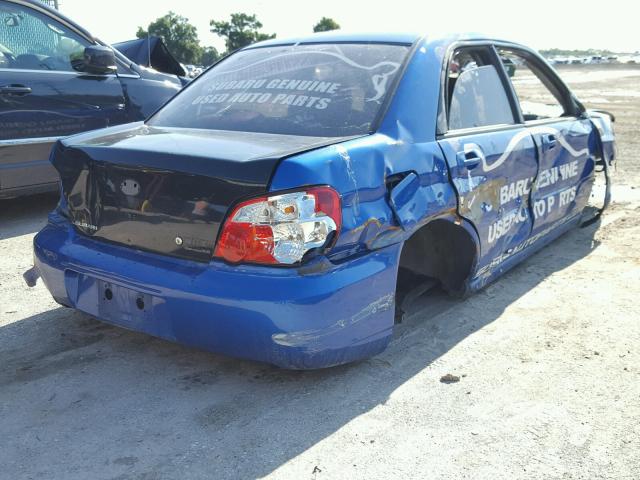 JF1GD29664G522351 - 2004 SUBARU IMPREZA WR BLUE photo 4