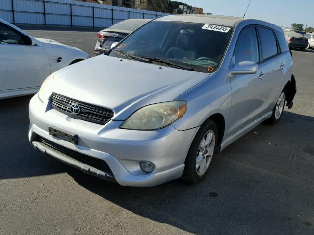 2T1KR30E16C560118 - 2006 TOYOTA COROLLA MA SILVER photo 2