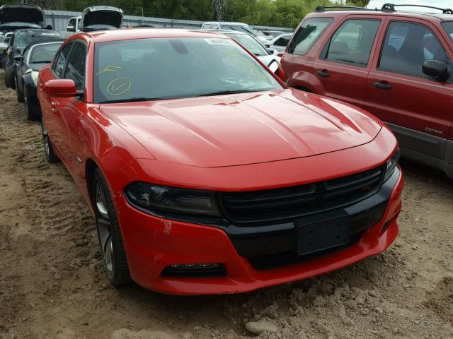 2C3CDXCT7FH927523 - 2015 DODGE CHARGER R/ RED photo 1