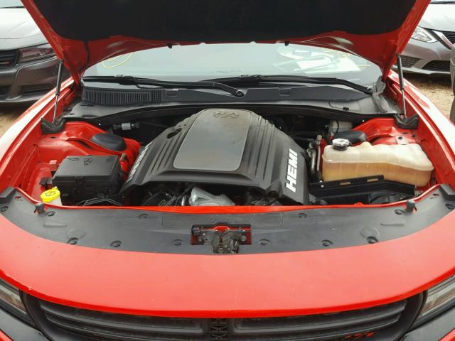 2C3CDXCT7FH927523 - 2015 DODGE CHARGER R/ RED photo 7