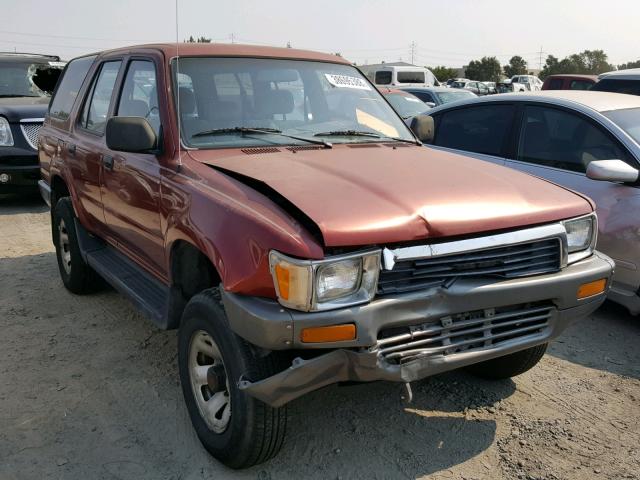 JT3RN37W1M0008025 - 1991 TOYOTA 4RUNNER RN RED photo 1