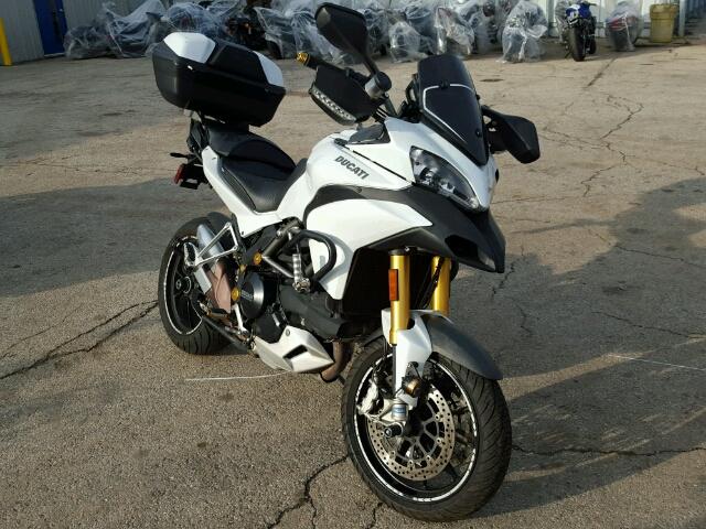 ZDM12BLW4BB013260 - 2011 DUCATI MULTISTRAD WHITE photo 1