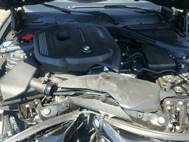 WBA8D9C31HA004434 - 2017 BMW 330 XI BLACK photo 7