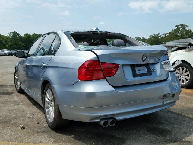 WBAPH73579E126778 - 2009 BMW 328 I BLUE photo 3