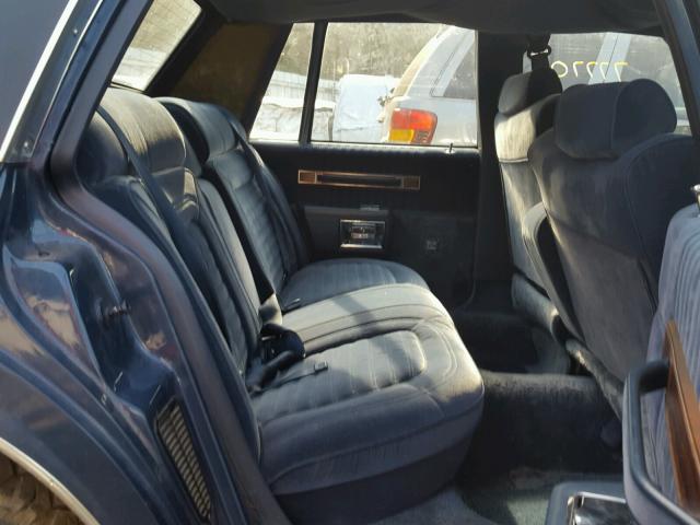 1G1BU54E0LR109146 - 1990 CHEVROLET CAPRICE CL Mavi fotoğraf 6