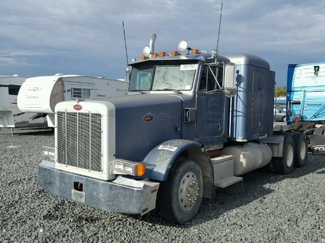 1XPFD29XXKD277534 - 1989 PETERBILT 378 BLUE photo 2