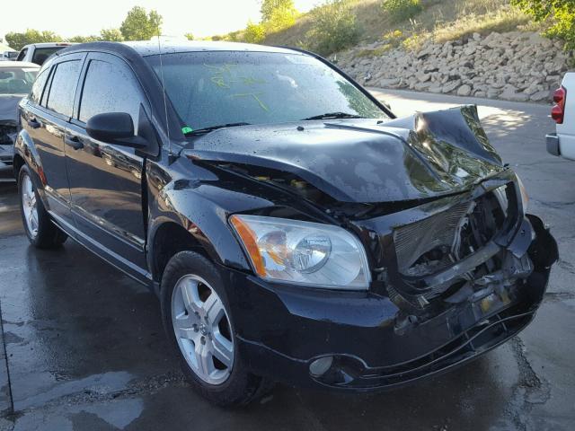 1B3HB48B87D127531 - 2007 DODGE CALIBER SX BLACK photo 1