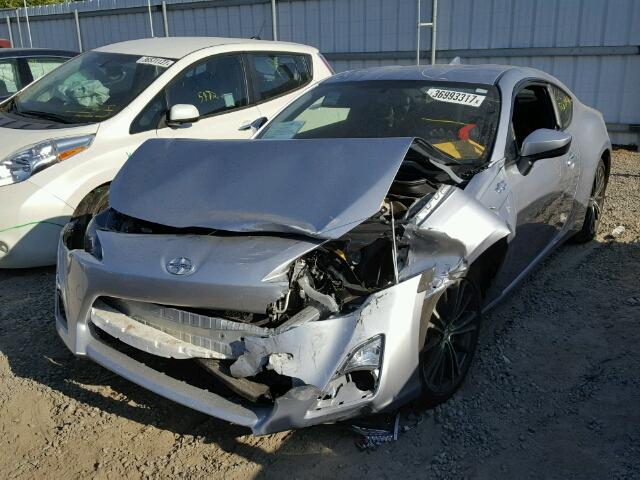 JF1ZNAA10F9704246 - 2015 TOYOTA SCION FR-S ვერცხლისფერი ფოტო 2