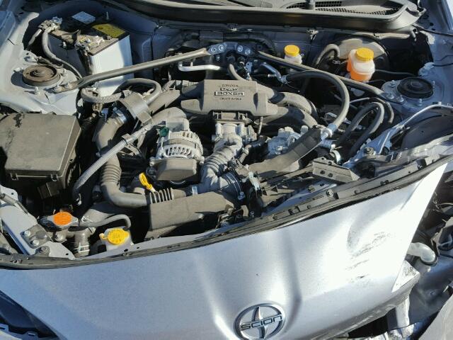 JF1ZNAA10F9704246 - 2015 TOYOTA SCION FR-S ვერცხლისფერი ფოტო 7