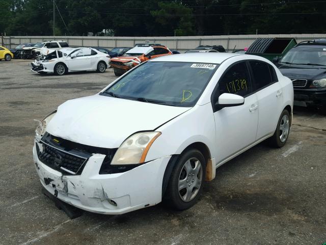 3N1AB61E78L745213 - 2008 NISSAN SENTRA 2.0 WHITE photo 2