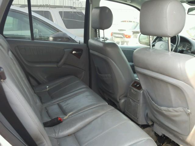 4JGAB72E9YA202093 - 2000 MERCEDES-BENZ ML 430 白色 照片 6
