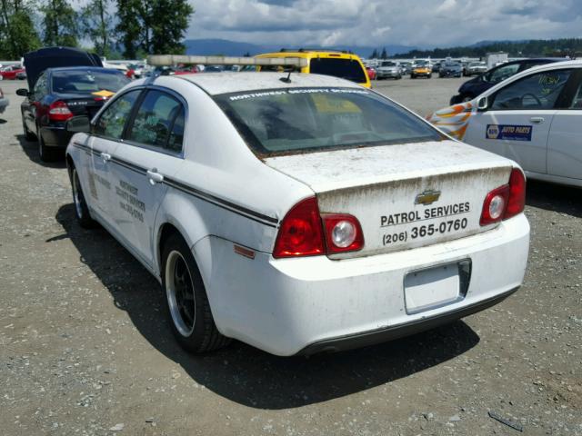 1G1ZG57B99F127565 - 2009 CHEVROLET MALIBU LS 白色 照片 3