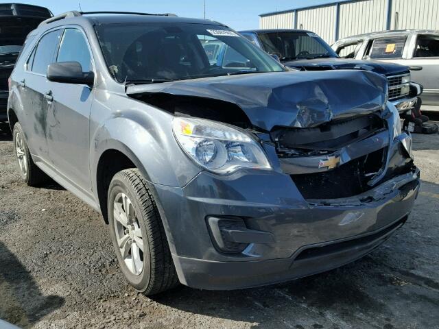 2CNFLEEWXA6217426 - 2010 CHEVROLET EQUINOX LT GRAY photo 1