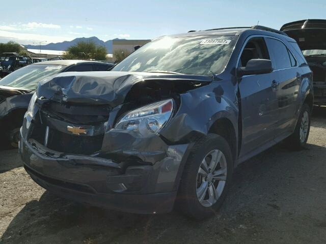 2CNFLEEWXA6217426 - 2010 CHEVROLET EQUINOX LT GRAY photo 2