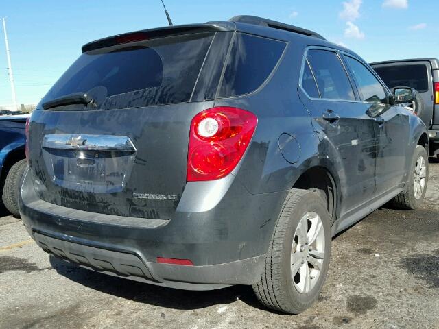 2CNFLEEWXA6217426 - 2010 CHEVROLET EQUINOX LT GRAY photo 4