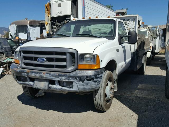 1FDXF46S4XEB20910 - 1999 FORD F450 SUPER WHITE photo 2