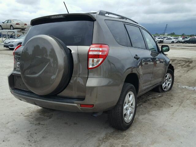 2T3ZF4DV5BW057215 - 2011 TOYOTA RAV4 BROWN photo 4