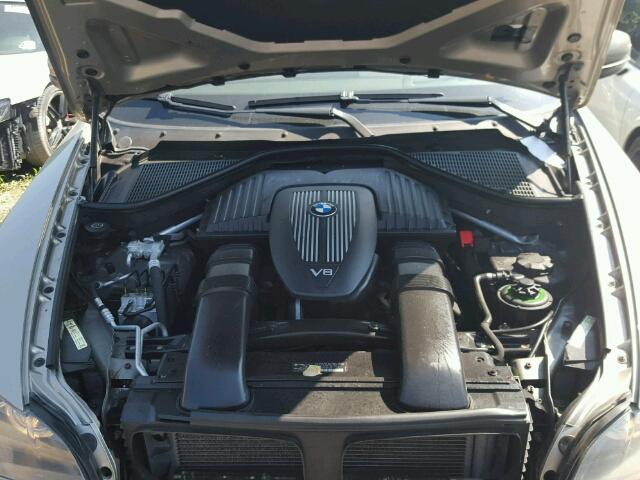 5UXFE83577LZ38781 - 2007 BMW X5 4.8I GRAY photo 7