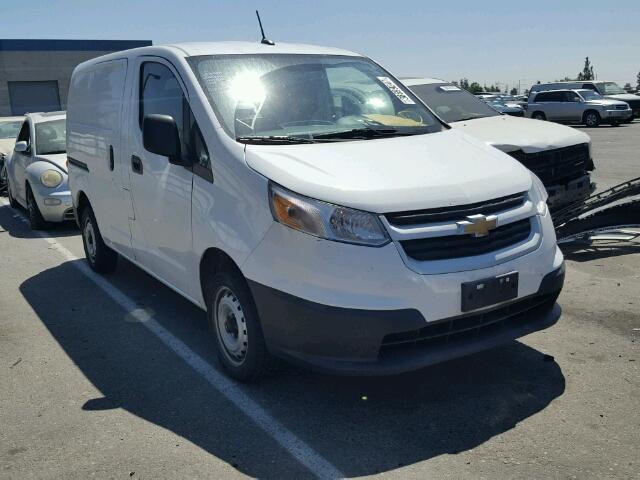 3N63M0ZN6FK720188 - 2015 CHEVROLET CITY EXPRE WHITE photo 1