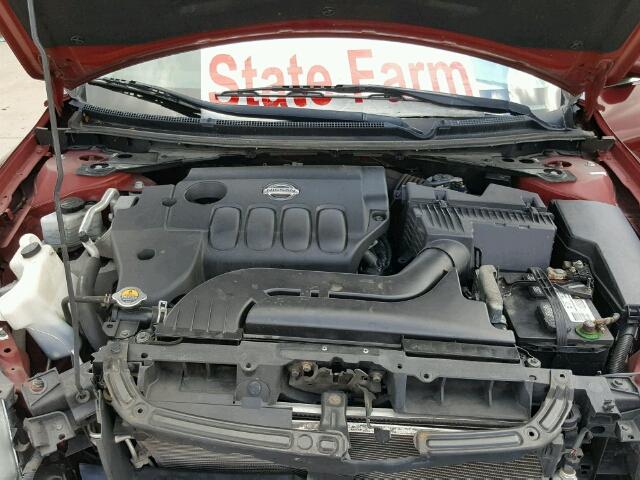 1N4AL2AP3CN486352 - 2012 NISSAN ALTIMA BURGUNDY photo 7