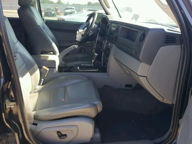 1J8HH48K86C174357 - 2006 JEEP COMMANDER შავი ფოტო 5
