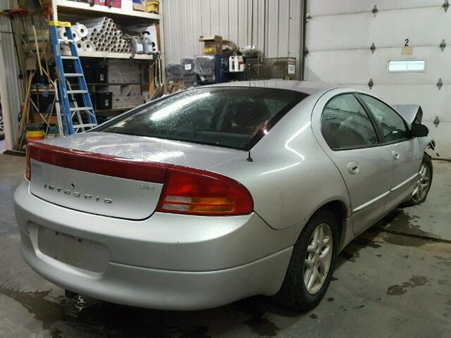 2B3HD46R54H670764 - 2004 DODGE INTREPID S Gümüş foto 4
