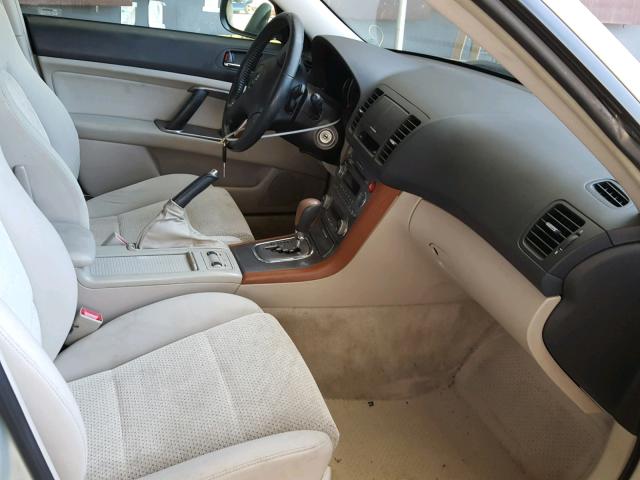 4S4BP84C864334720 - 2006 SUBARU LEGACY OUT TAN photo 5