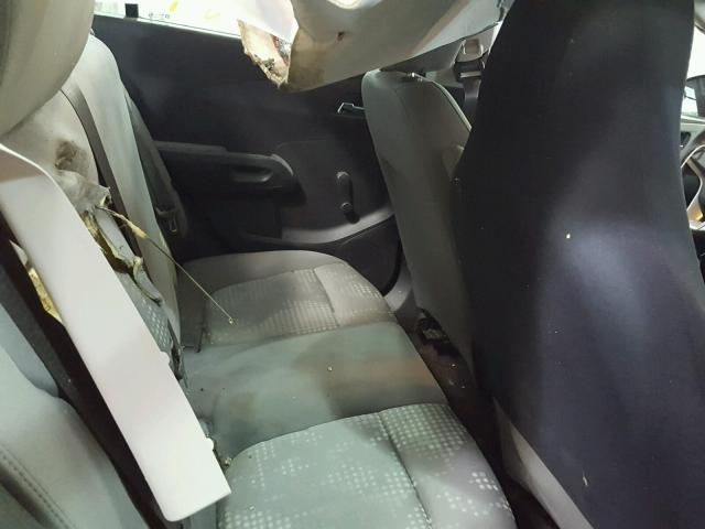 1G1JB5SH7E4209808 - 2014 CHEVROLET SONIC LS RED photo 6