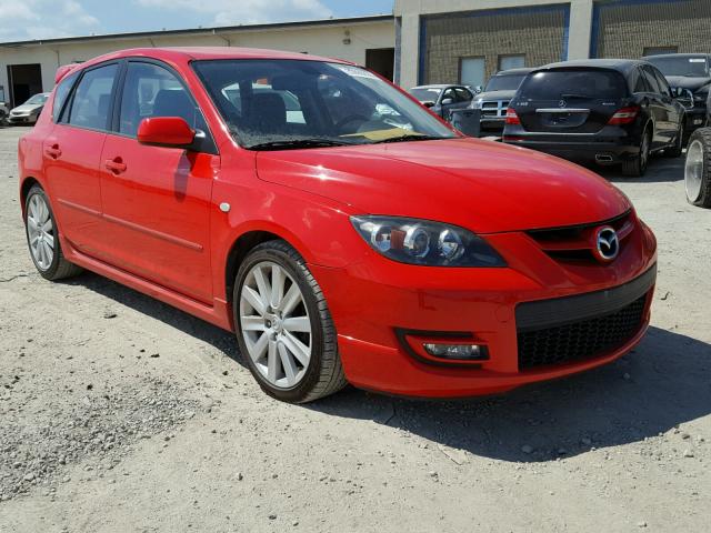 JM1BK34L271728626 - 2007 MAZDA SPEED 3 RED photo 1