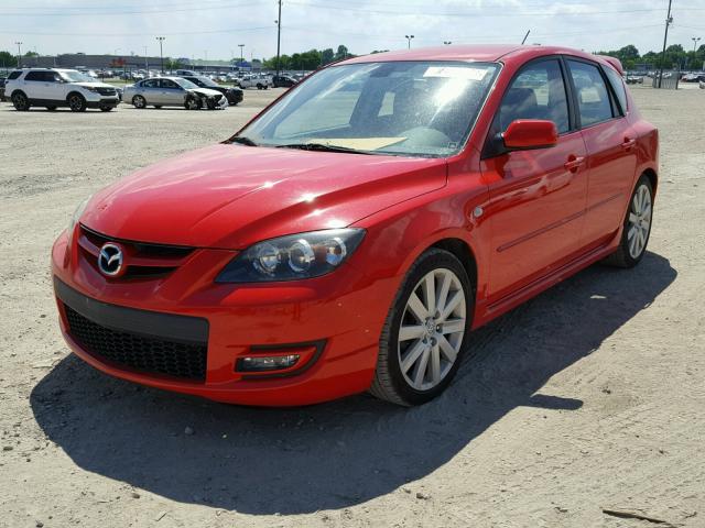 JM1BK34L271728626 - 2007 MAZDA SPEED 3 RED photo 2