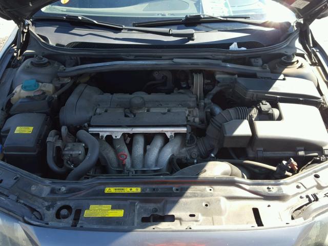 YV1RS61T942340989 - 2004 VOLVO S60 GRAY photo 7